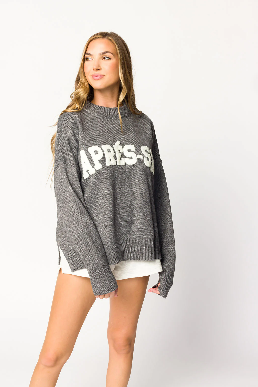 Apres-Ski Sweater in Grey - Fashionser