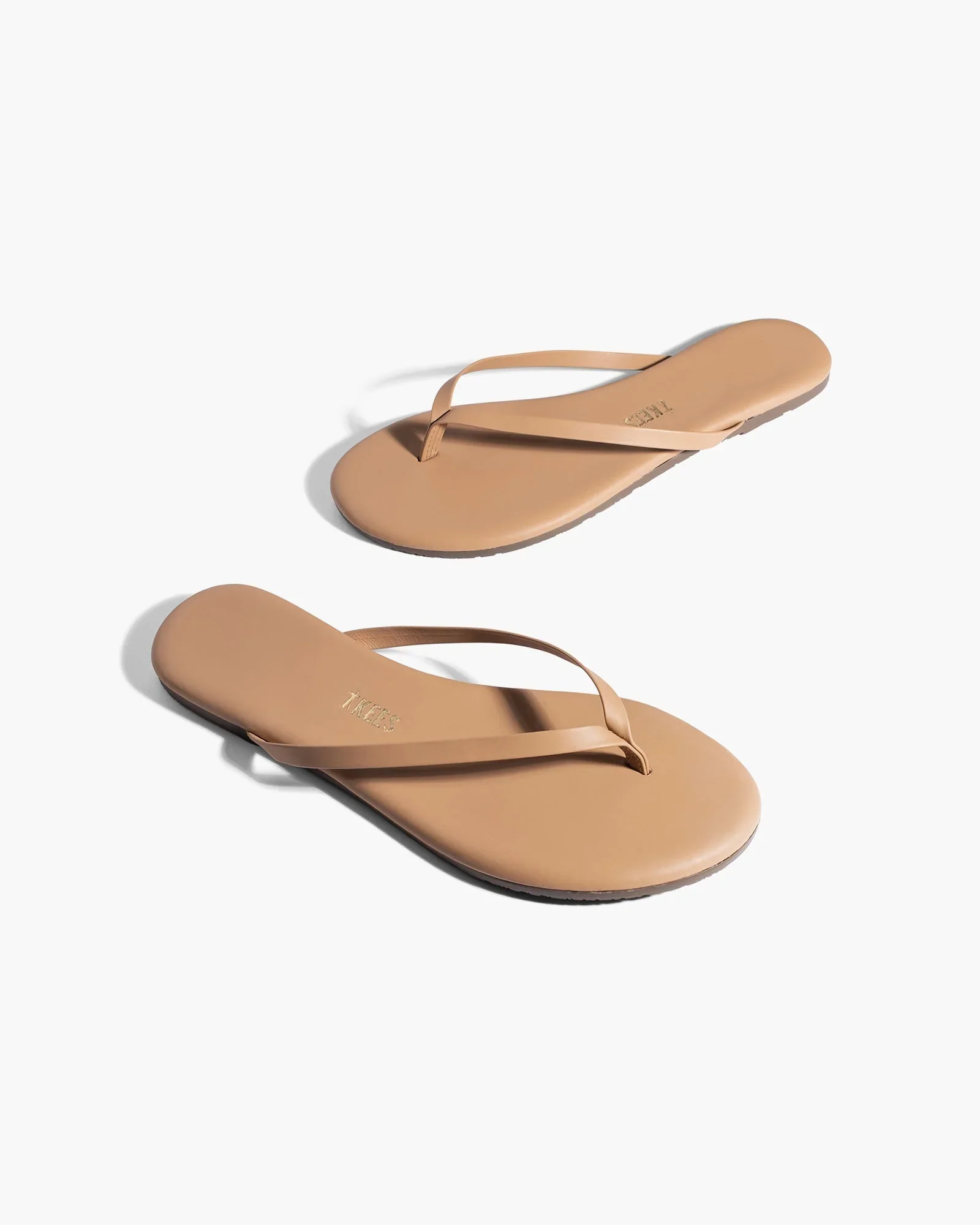 Tkees Foundations Matte Flip Flop Sandal in Cocobutter - Fashionser