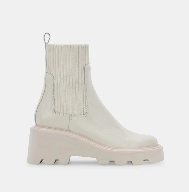 Hoven H2O Boots in Ivory Leather - Fashionser