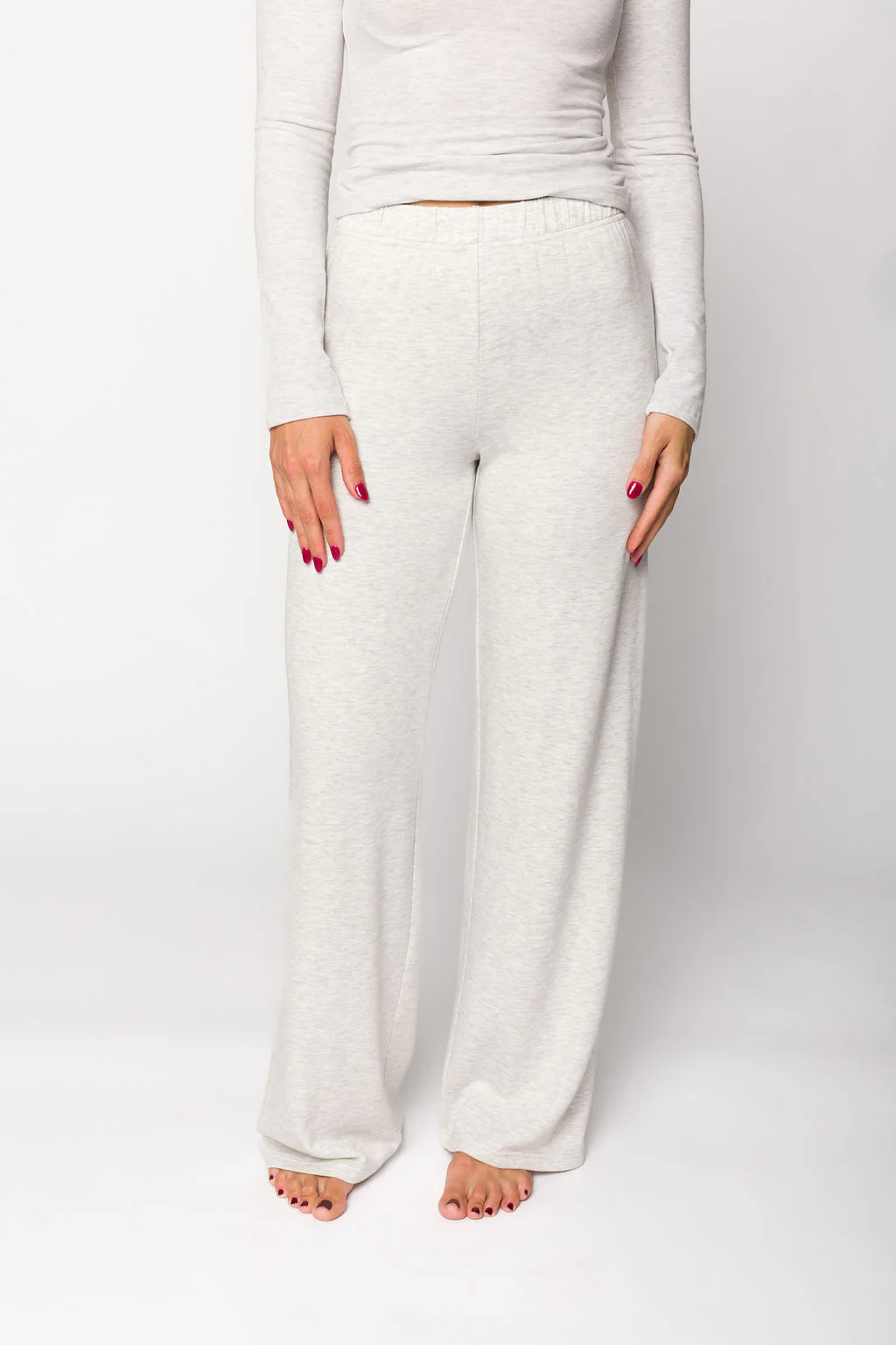 Be Mine Lounge Pant in Carrara - Fashionser