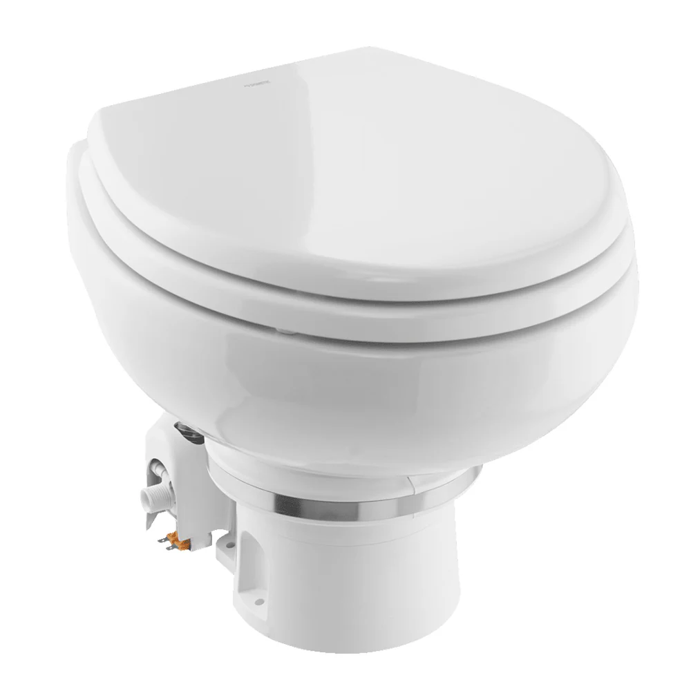 Dometic MasterFlush MF 7120 - White - Electric Macerating Toilet w/Orbit Base  Slow Close Seat - Freshwater - 12V [9610007270] - Fashionser