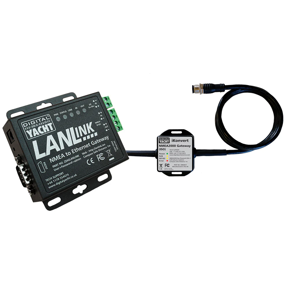 Digital Yacht LANLink NMEA 2000 To Ethernet Gateway [ZDIGLANLN2K] - Fashionser