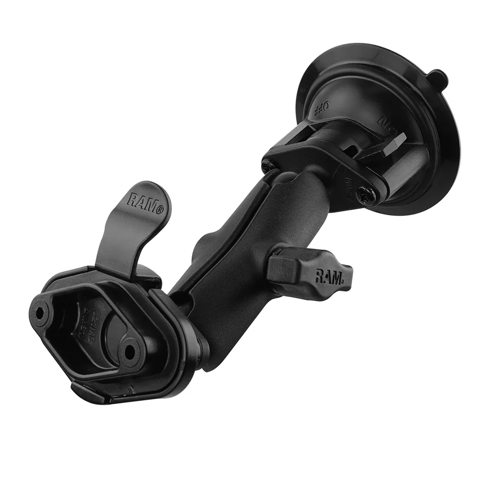 RAM Mount Twist-Lock Suction Cup Mount w/EZY-Mount Quick Release Adapter [RAM-B-166-326U] - Fashionser
