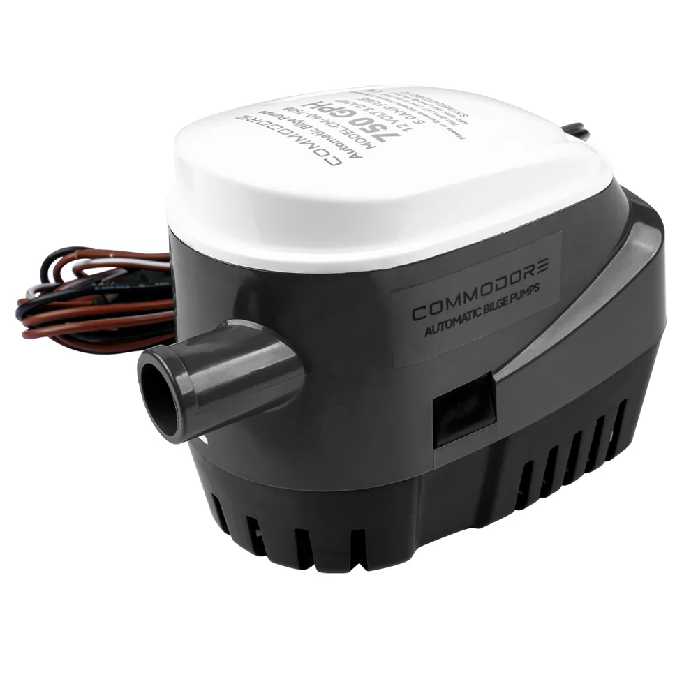 Commodore 750 GPH 60 Series Automatic Bilge Pump - 12V [CM-60-750B] - Fashionser
