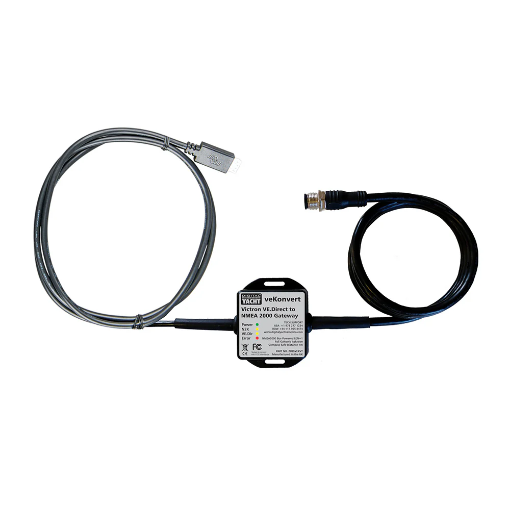 Digital Yacht veKonvert NMEA 2000 Gateway f Victron VE.Direct Output Devices - SmartShunts, BMVs, & MPPTs [ZDIGVEKVT] - Fashionser