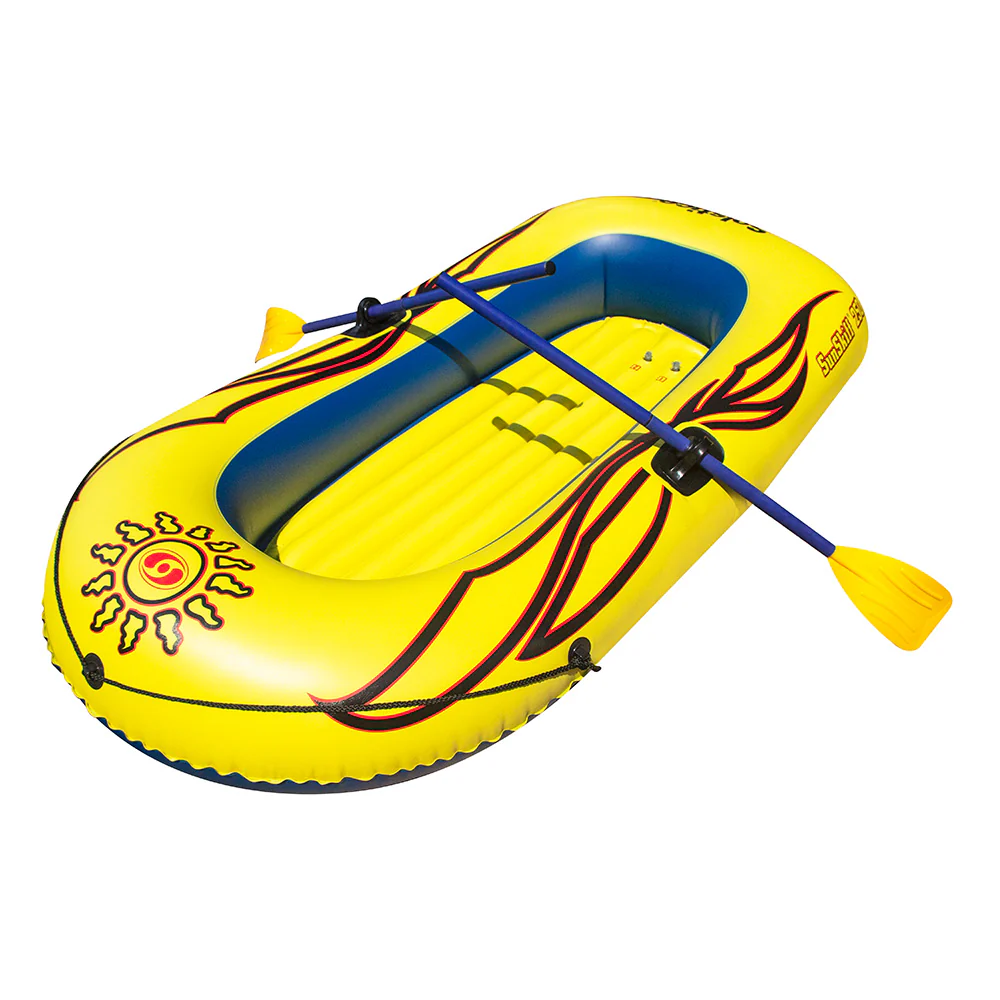 Solstice Watersports Sunskiff 2-Person Inflatable Boat Kit w/Oars  Pump [29251] - Fashionser