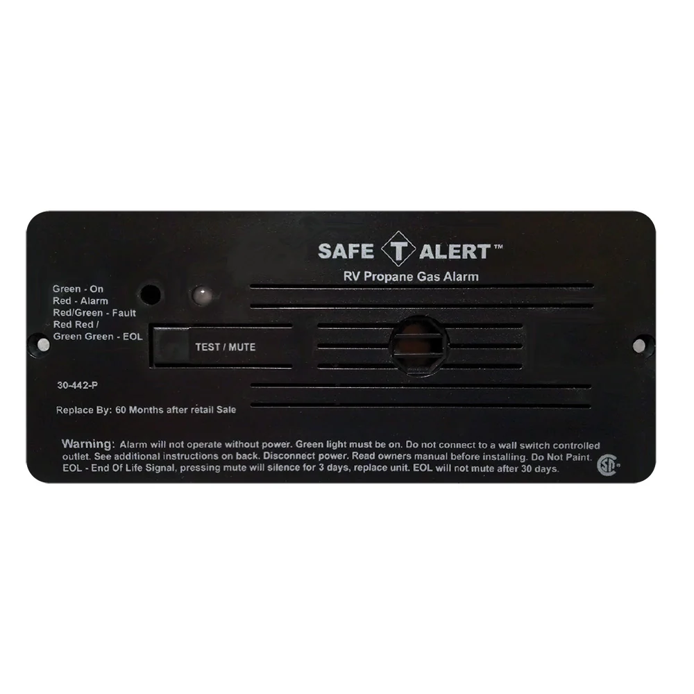 Safe-T-Alert 30 Series 12V RV Propane Alarm - Black [30-442-P-BL] - Fashionser