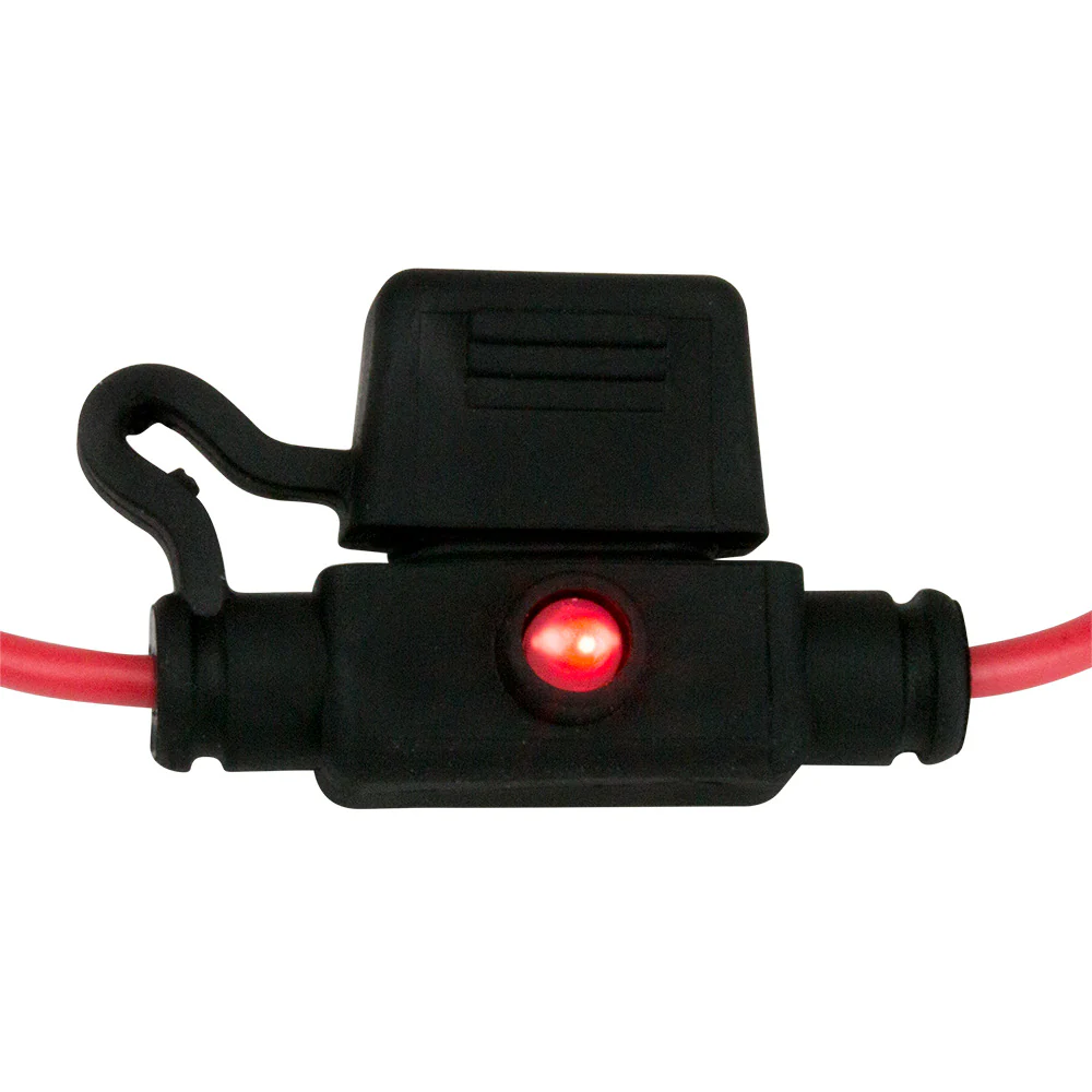 Sea-Dog ATM Mini Style Inline LED Fuse Holder - Up to 30A [445097-1] - Fashionser