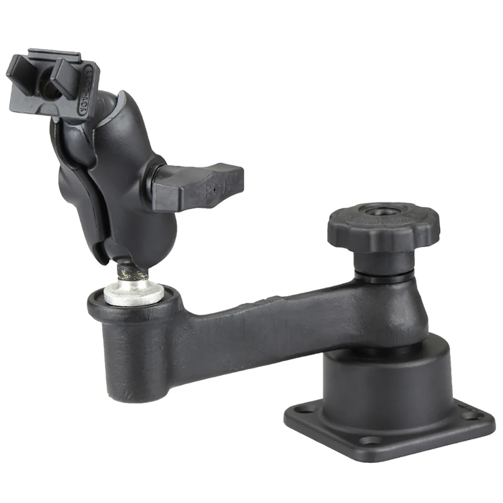 RAM Mount Horizontal Swing Arm Mount f/Lowrance Elite-5 Series [RAM-109H-2B-B-LO11] - Fashionser