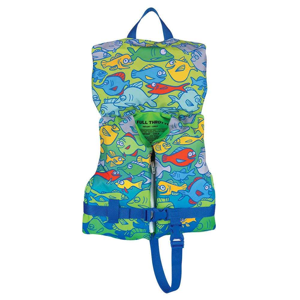 Full Throttle Character Vest - Infant/Child Less Than 50lbs - Fish [104200-500-000-15] - Fashionser