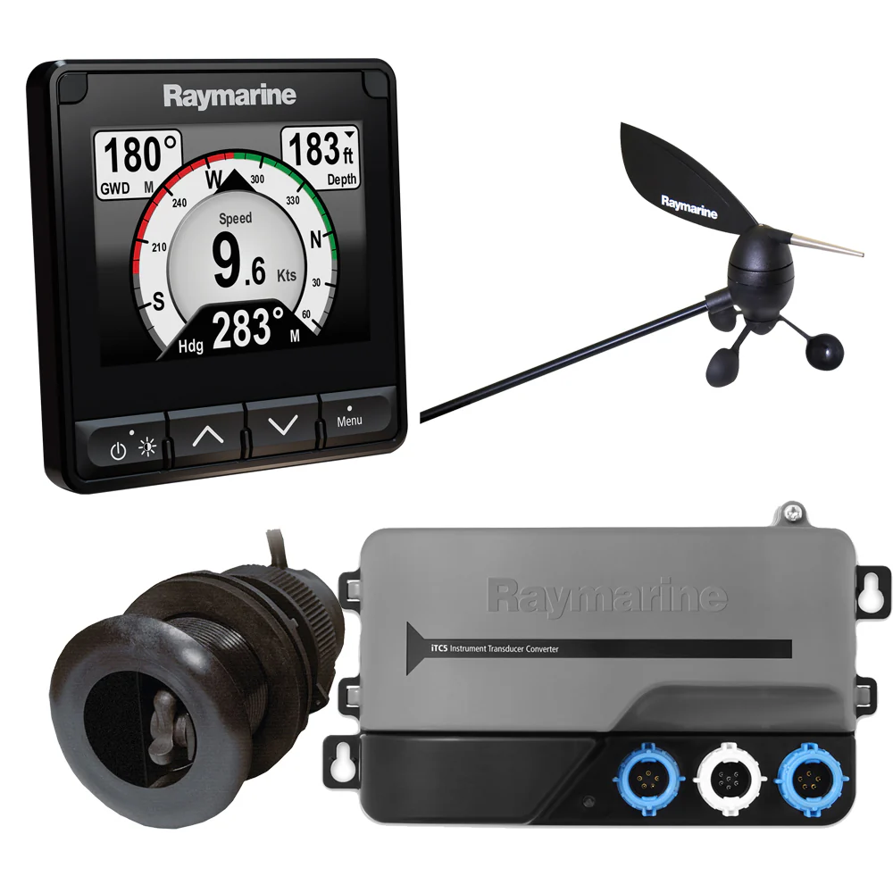 Raymarine i70s System Pack, Wind, Depth, Speed [T70226] - Fashionser