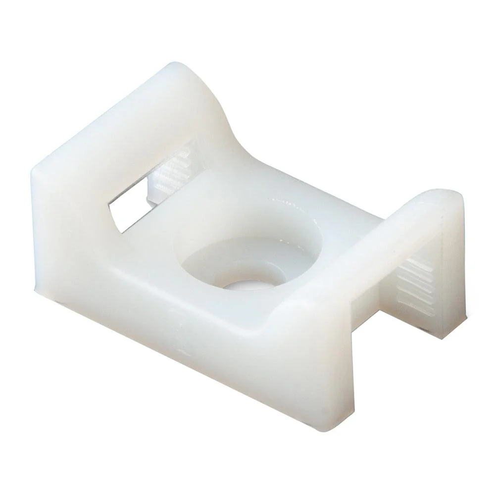 Ancor Cable Tie Mount - Natural - #10 Screw - 100-Piece [199263] - Fashionser