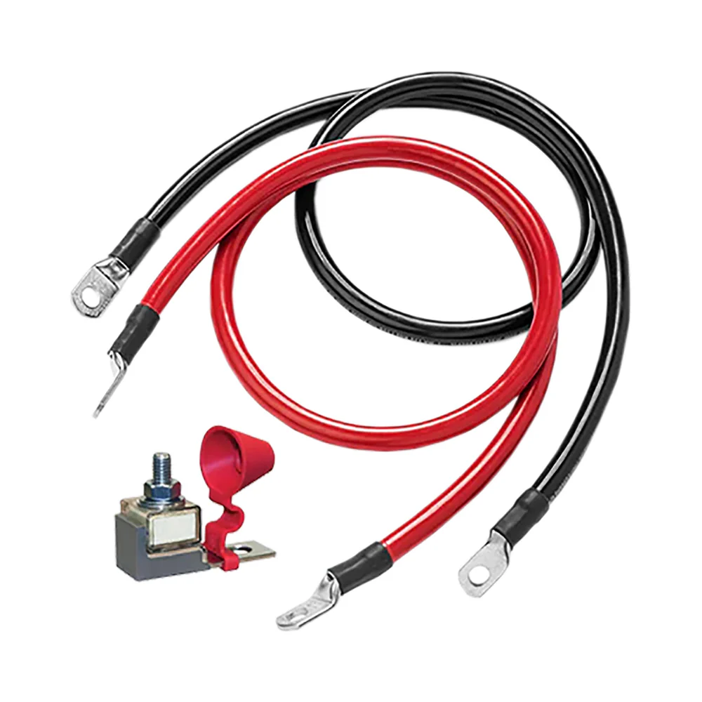 Xantrex DC Battery Cables (4G) + Fuse L-Kit [809-0820] - Fashionser