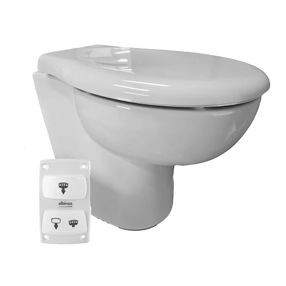 Albin Group Ultra Slim Eco Standard 12V Toilet [07-06-010] - Fashionser