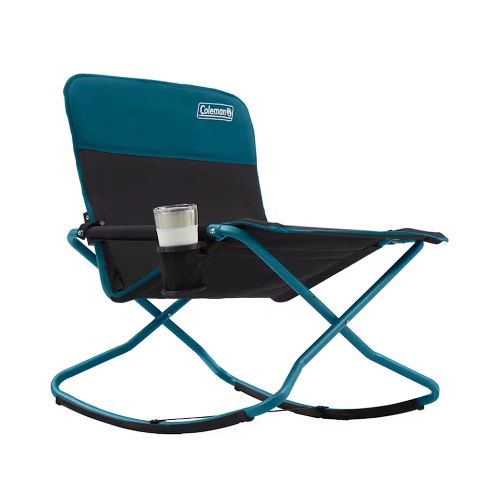 Coleman Cross Rocker Outdoor Rocking Chair - Ocean [2156592] - Fashionser