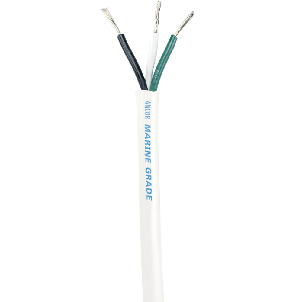 Ancor White Triplex Cable - 14/3 - Sold by the Foot [1315-FT] - Fashionser