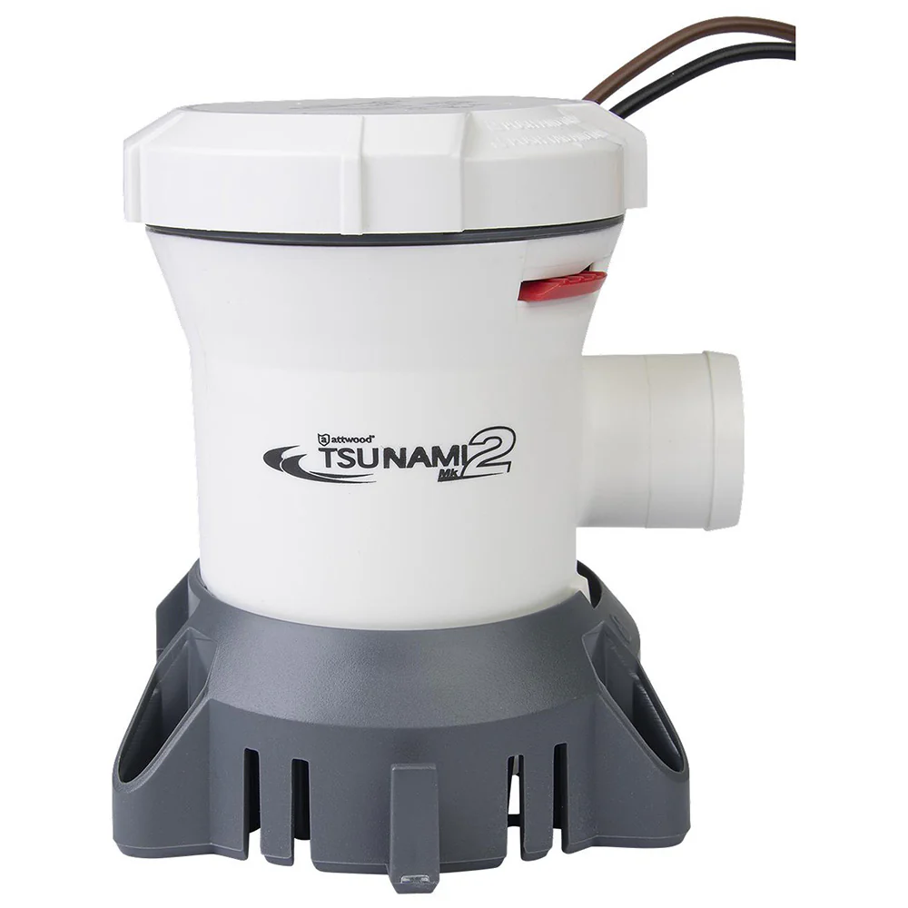 Attwood Tsunami MK2 Manual Bilge Pump - T1200 - 1200 GPH  12V [5612-7] - Fashionser