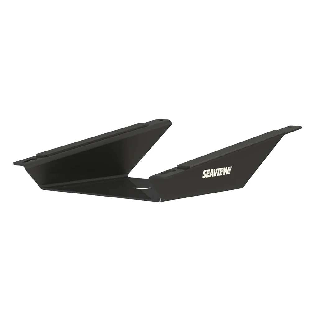 Seaview Aluminum 8 Wedge Base for Starlink Flat High-Performance Antenna - Black [SVSLWBBLK] - Fashionser