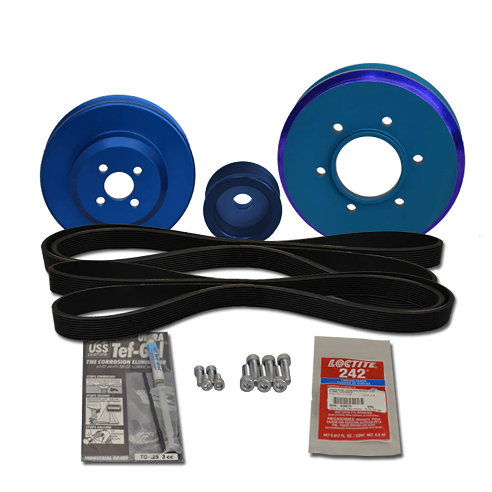 Balmar Pulley Kit, Yanmar 4JH4-HTE-TE-DTE [48-YSP-4JH-B] - Fashionser