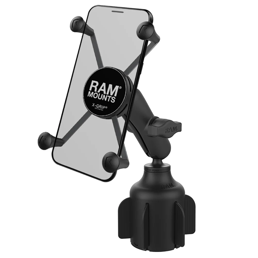 RAM Mount RAM X-Grip Large Phone Mount w/RAM Stubby Cup Holder Base [RAP-B-299-4-UN10U] - Fashionser