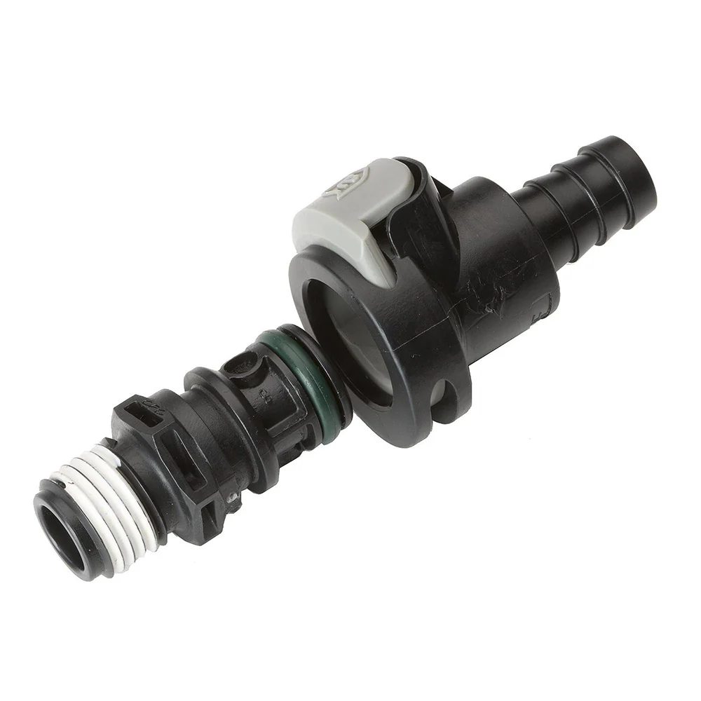 Attwood Universal Sprayless Connector - Male  Female [8838US6] - Fashionser