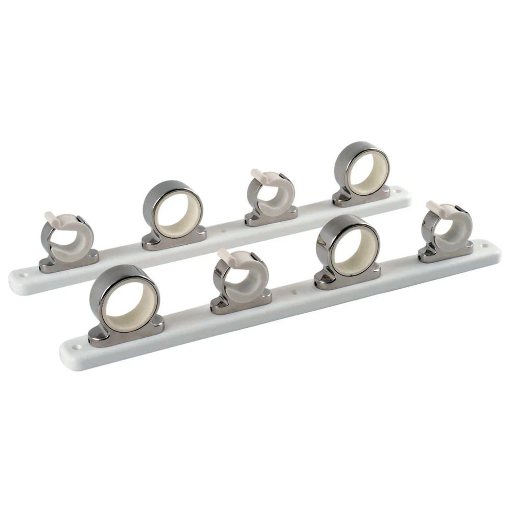 TACO 4-Rod Hanger w/Poly Rack - Polished Stainless Steel [F16-2752-1] - Fashionser