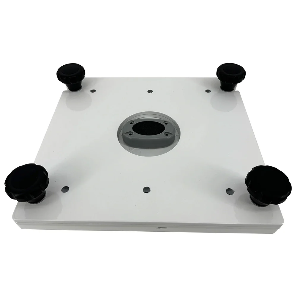 Seaview Removable Base f/Pedestal Mounts w/10x10 Base Plate - White [PMRB10] - Fashionser