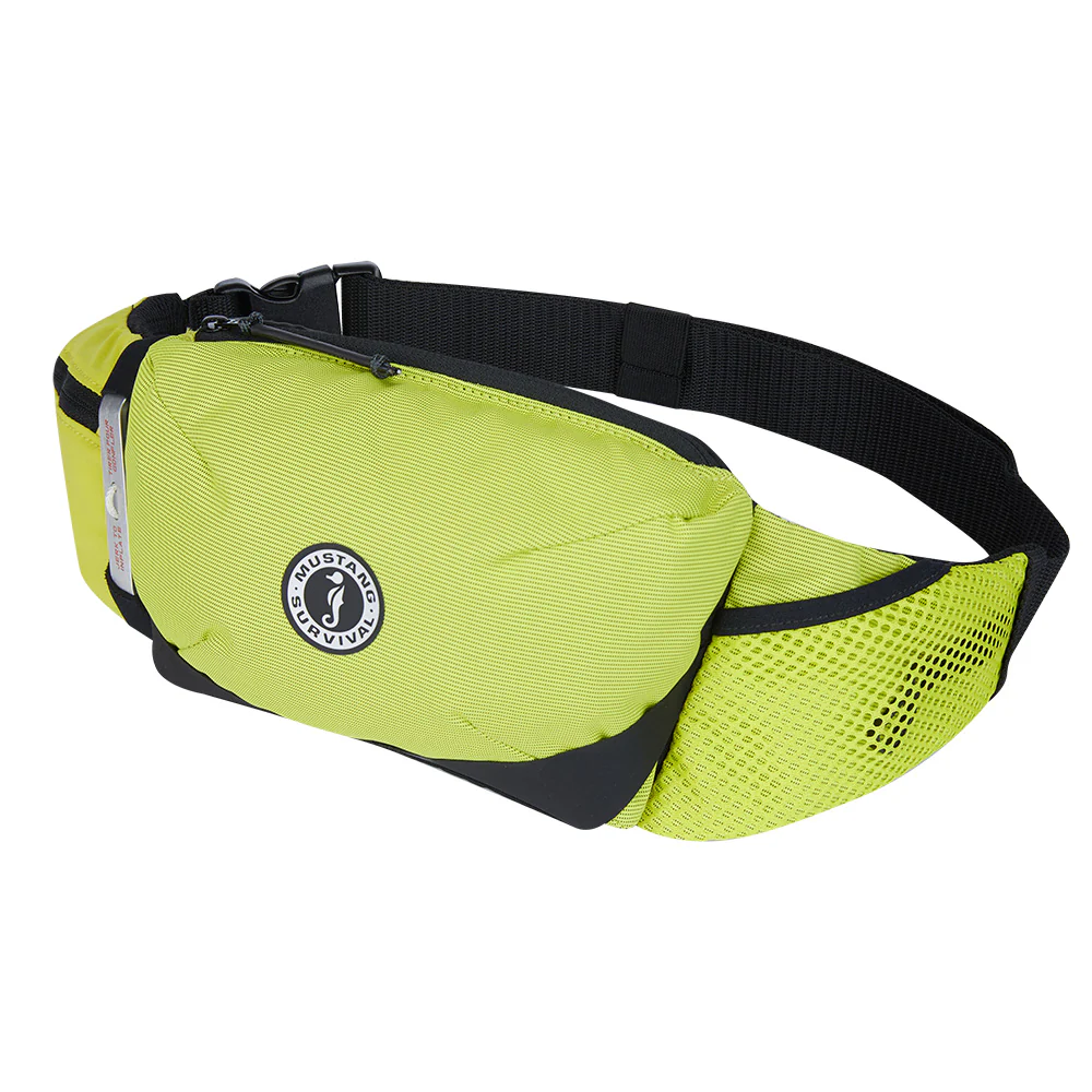 Mustang Essentialist Manual Inflatable Belt Pack - Mahi Yellow [MD3800-193-0-202] - Fashionser