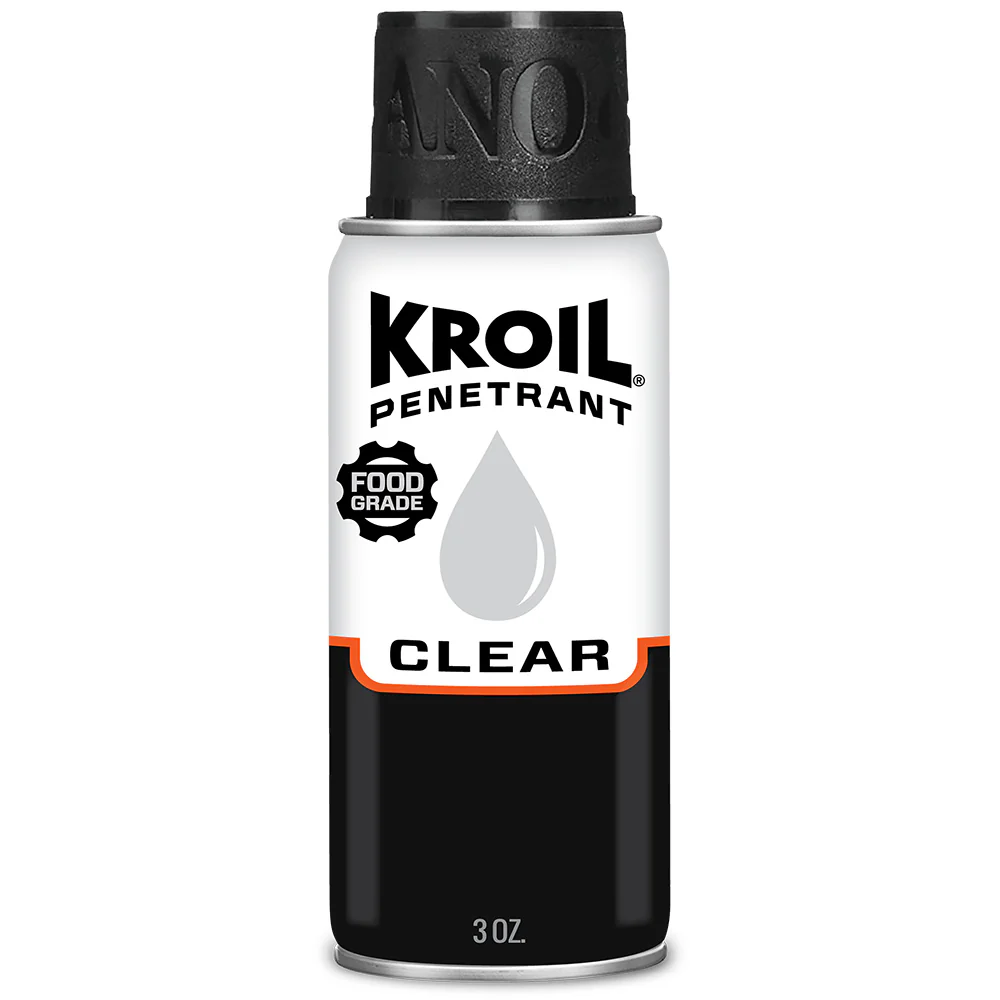 Kroil Clear Food Grade Penetrating Oil - Aerosol - 3oz Can [CKS032] - Fashionser