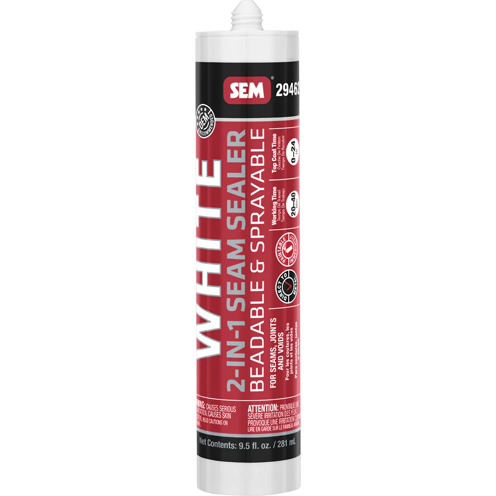 SEM 2-IN-1 Seam Sealer - 9.5oz Tube - White [29462] - Fashionser