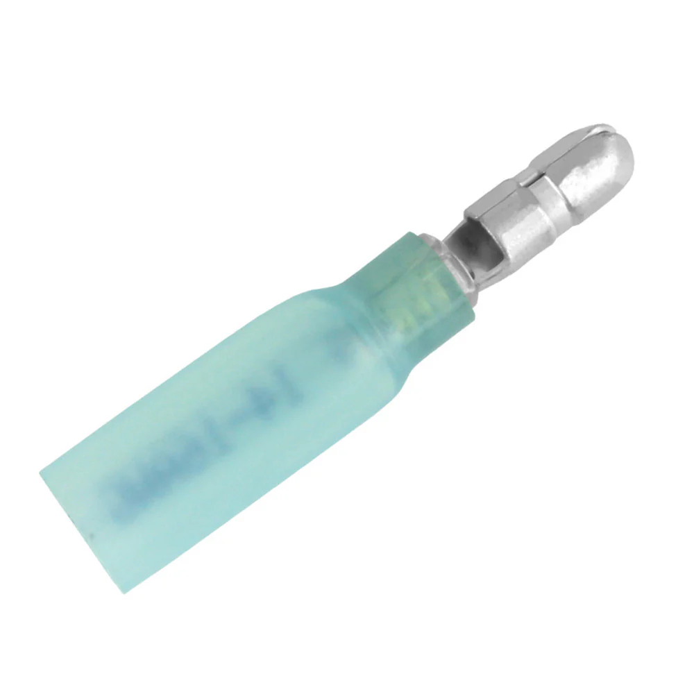 Pacer 16-14 AWG Heat Shrink Male Bullet Terminal - 100 Pack [TBPE14-156-100] - Fashionser