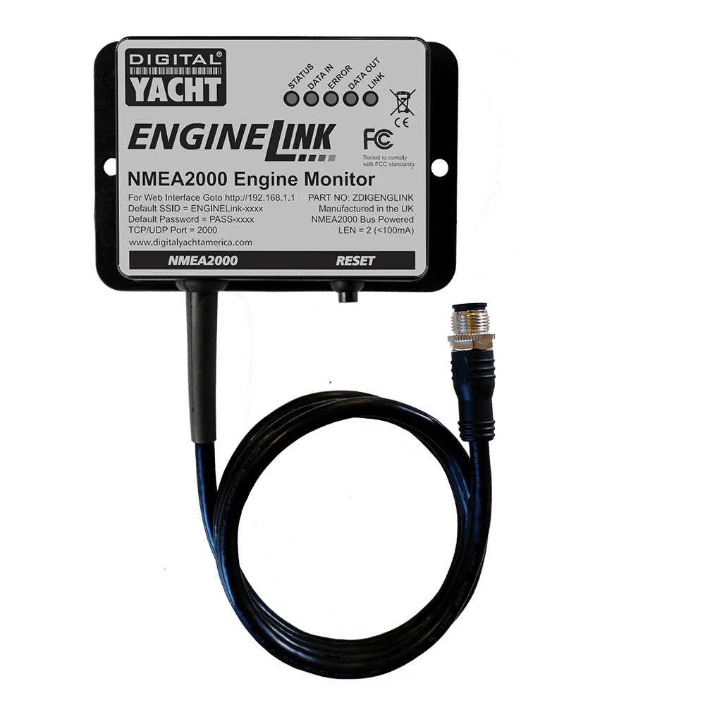 Digital Yacht Engine Link NMEA 2000 Engine Monitor [ZDIGELINK] - Fashionser
