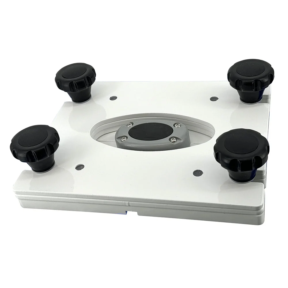 Seaview Removable Base f/Pedestal Mounts w/7x7 Base Plate - White [PMRB7] - Fashionser