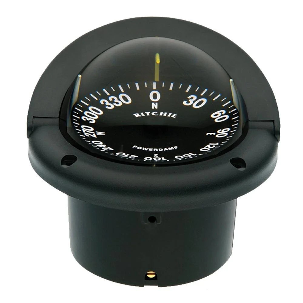 Ritchie HF-742 Helmsman Compass - Flush Mount - Black [HF-742] - Fashionser