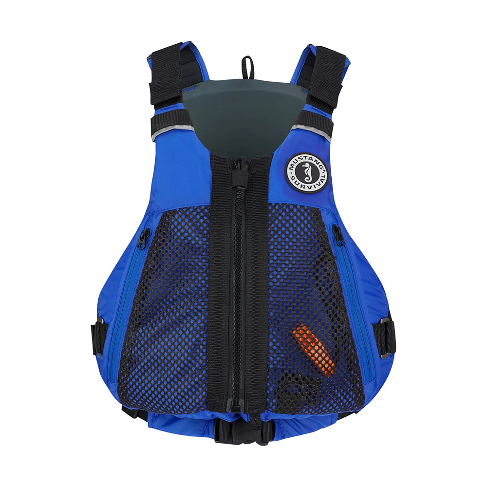 Mustang Trident Foam Vest - L/XL - Blue [MV716002-131-L/XL] - Fashionser