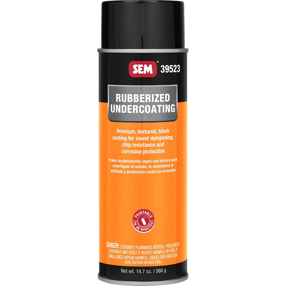 SEM Rubberized Undercoating - 24oz Aerosol Can - Black [39523] - Fashionser