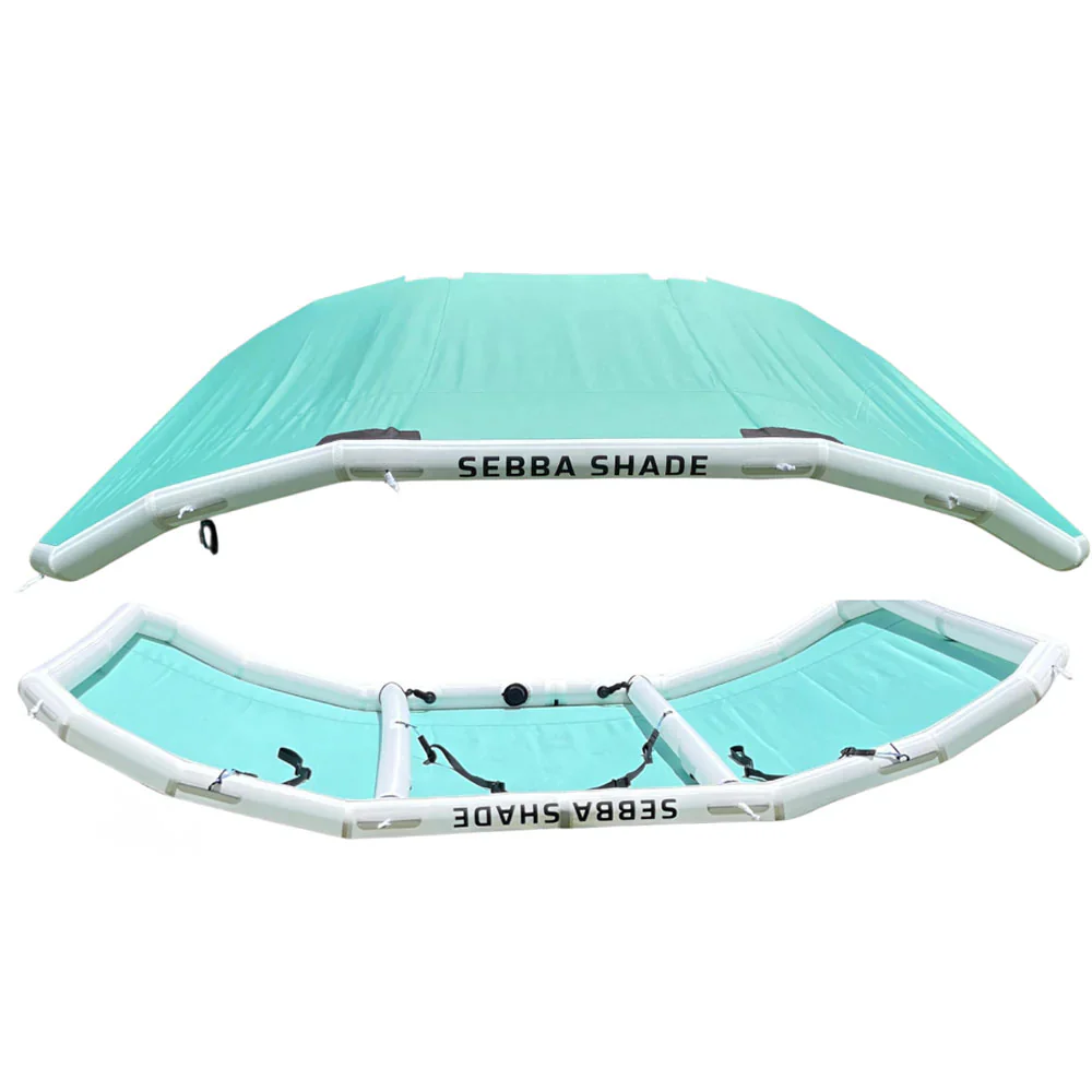 Sebba Shade 8 x 12 ft. Seafoam Sun Shade f/Boats 26'+ [SS8X12SFM] - Fashionser