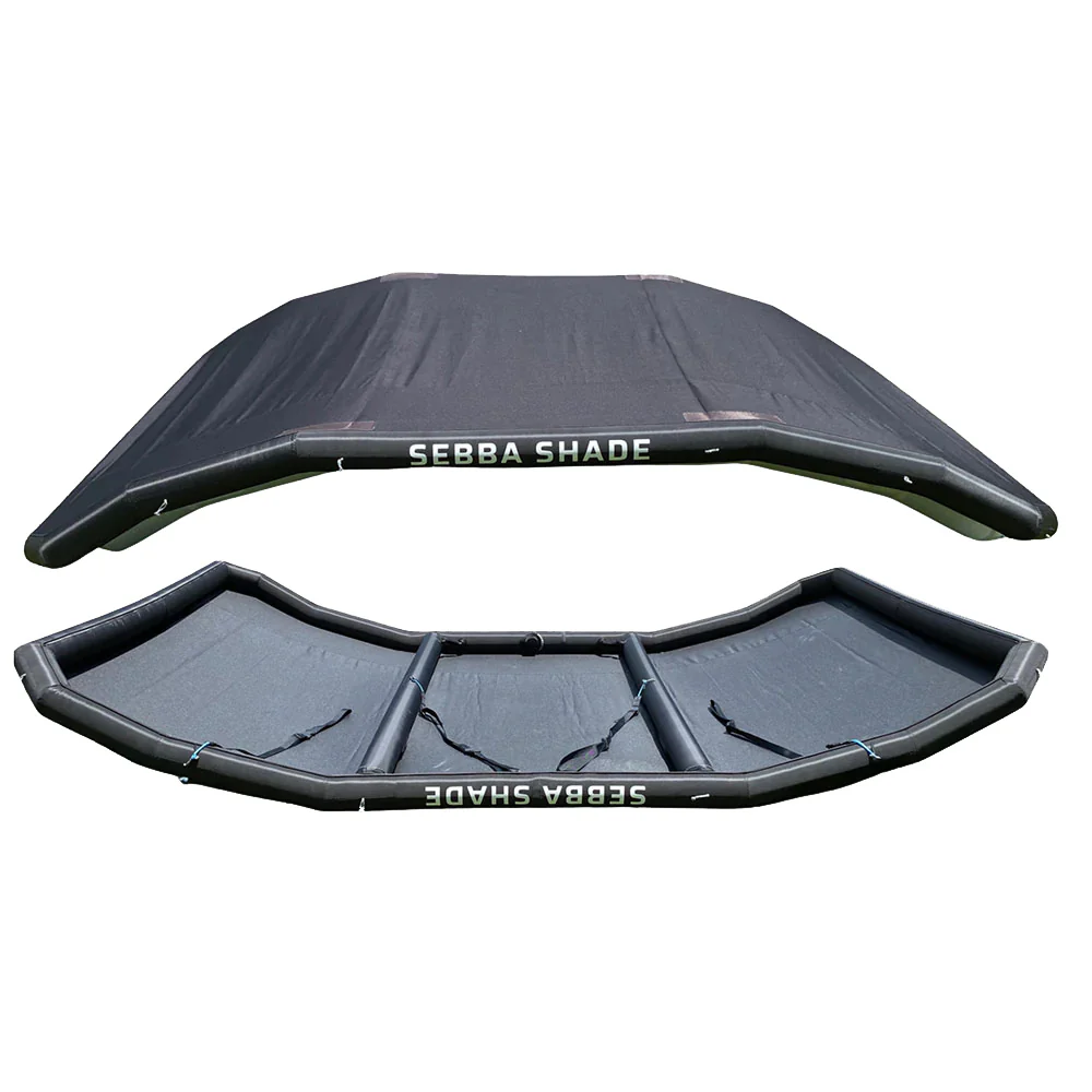 Sebba Shade 8 x 12 ft. Black Sun Shade f/Boats 26'+ [SS8X12BLK] - Fashionser