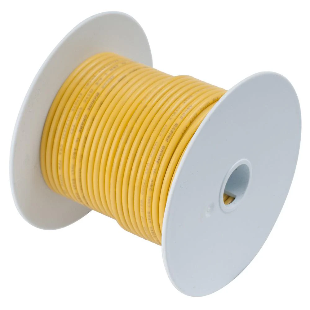 Ancor Yellow 2/0 AWG Tinned Copper Battery Cable - 50' [117905] - Fashionser