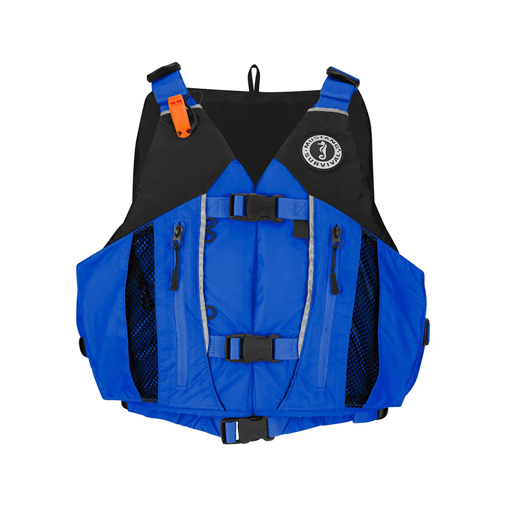 Mustang Solaris Foam Life Vest - XS/S - Blue/Black [MV807002-863-XS/S] - Fashionser