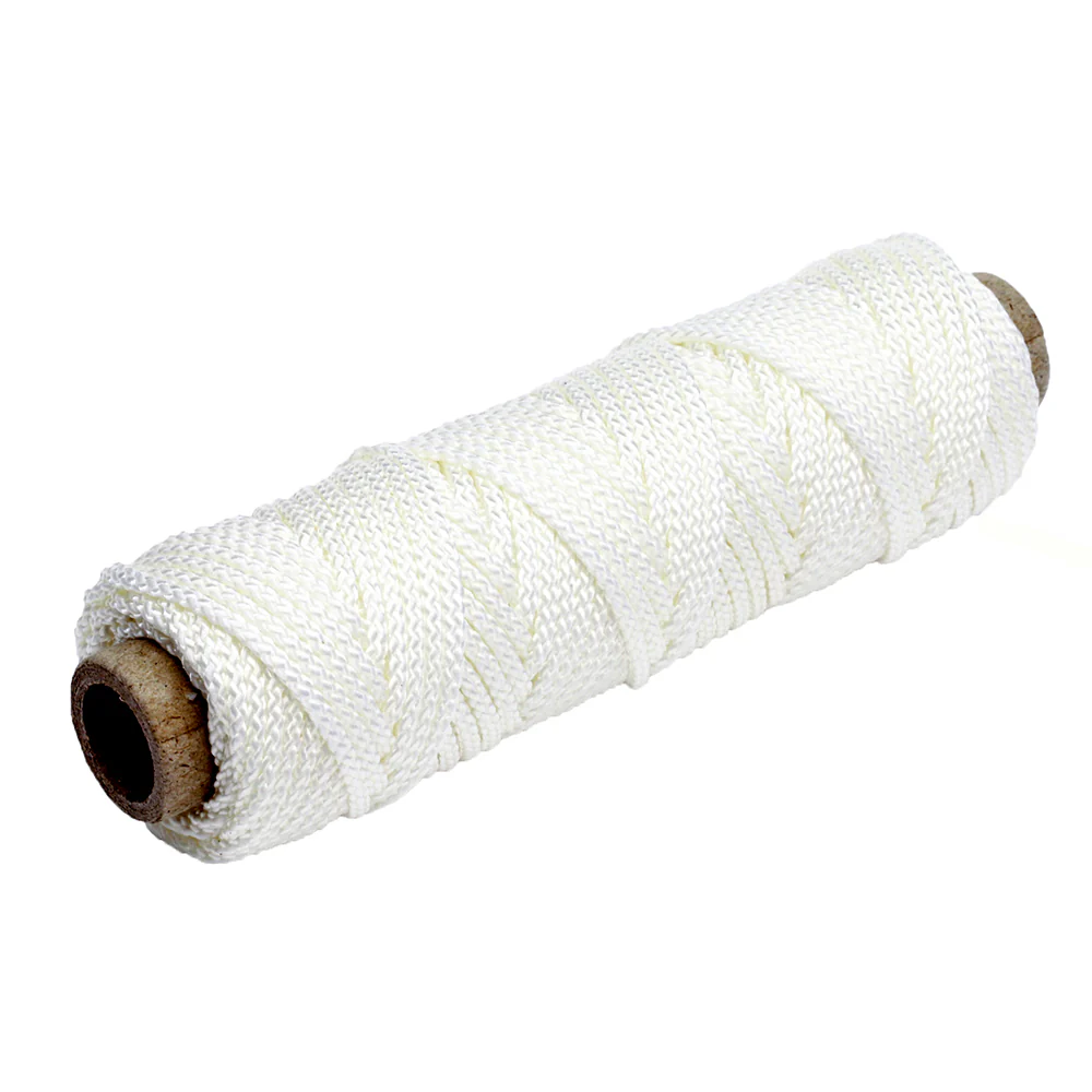 Tigress 100' of 375lb Nylon Braid - White [88672] - Fashionser