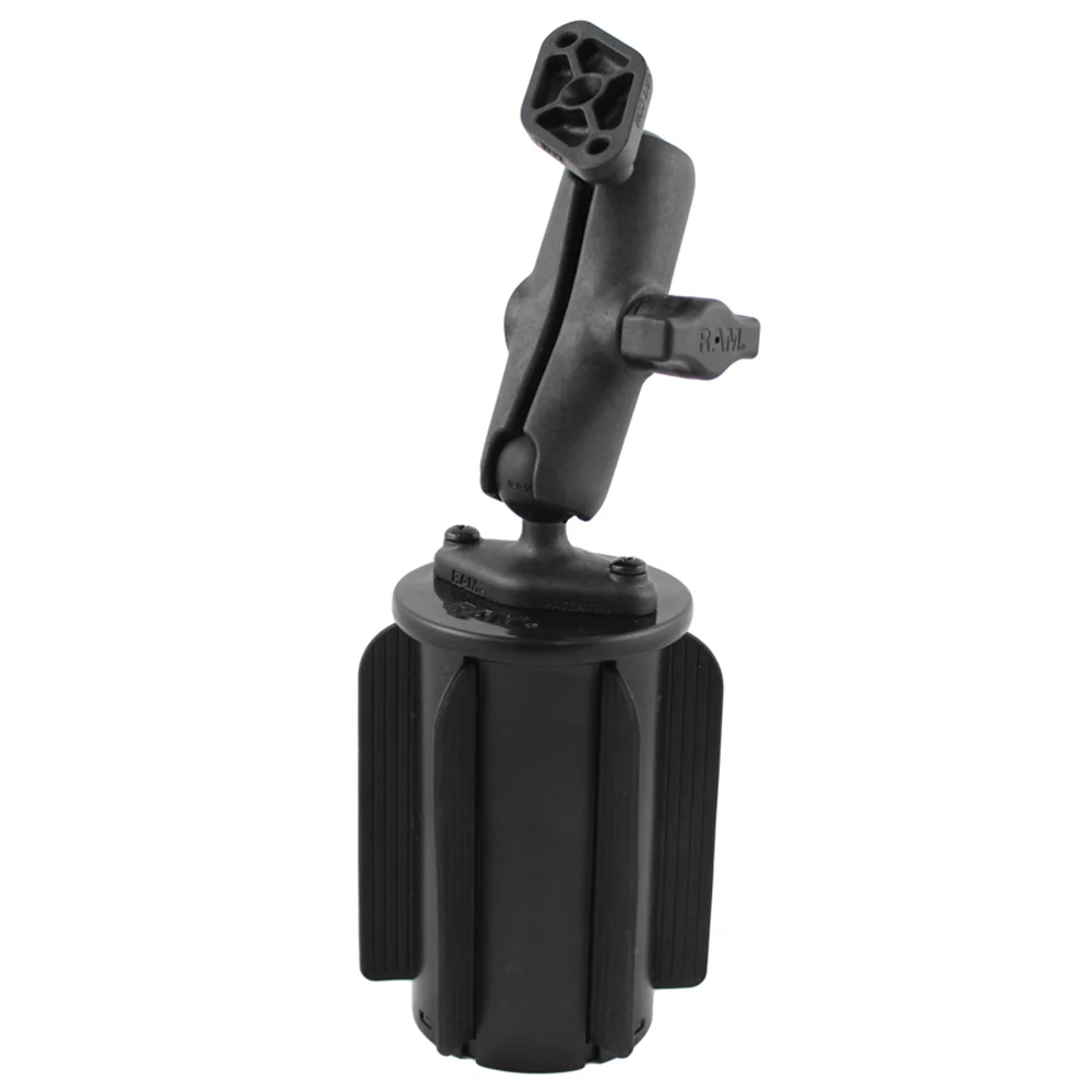 RAM Mount RAM-A-CAN II Universal Cup Holder Base w/Double Ball Mount [RAP-299-3-B-102U] - Fashionser