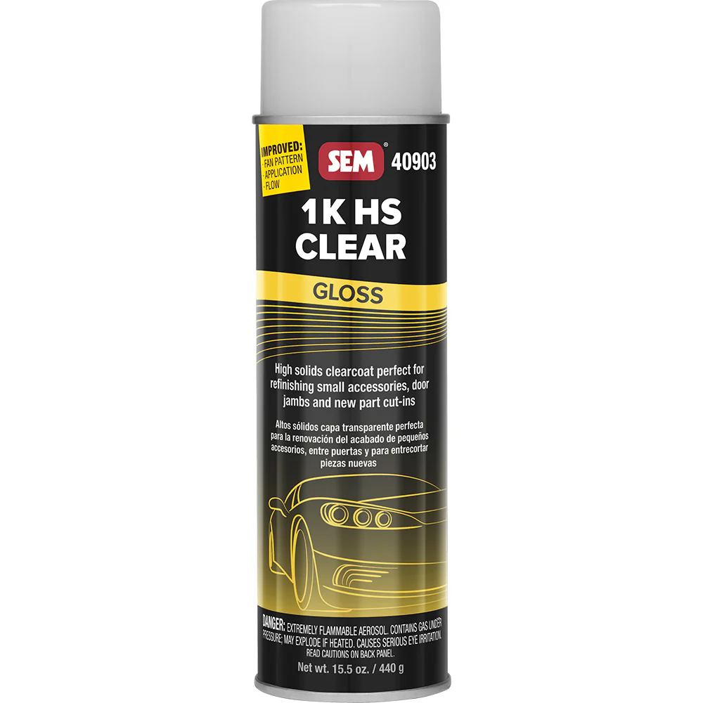 SEM 1K HS Clear - 20oz Aerosol Can - Gloss Finish [40903] - Fashionser