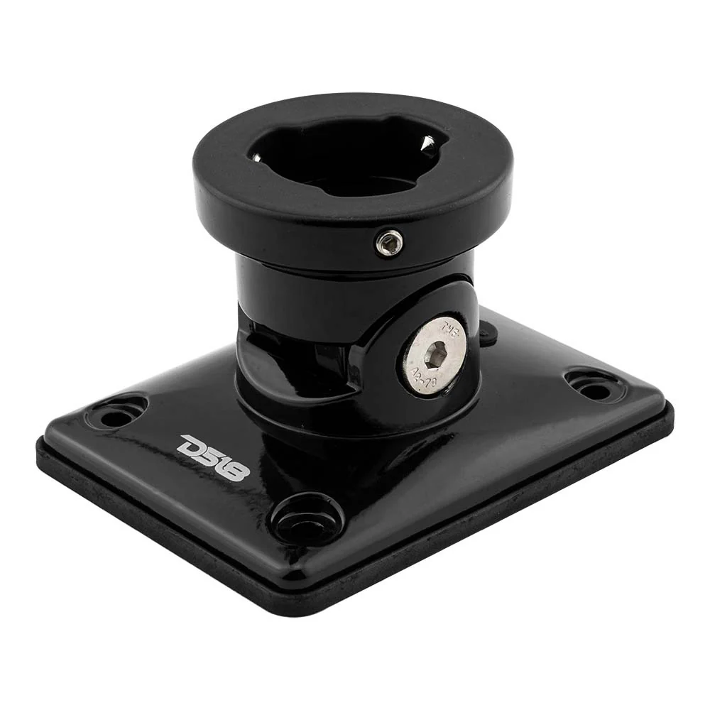 DS18 HYDRO Universal Flat Swivel Mount - Black [FLMBPS/BKV2] - Fashionser