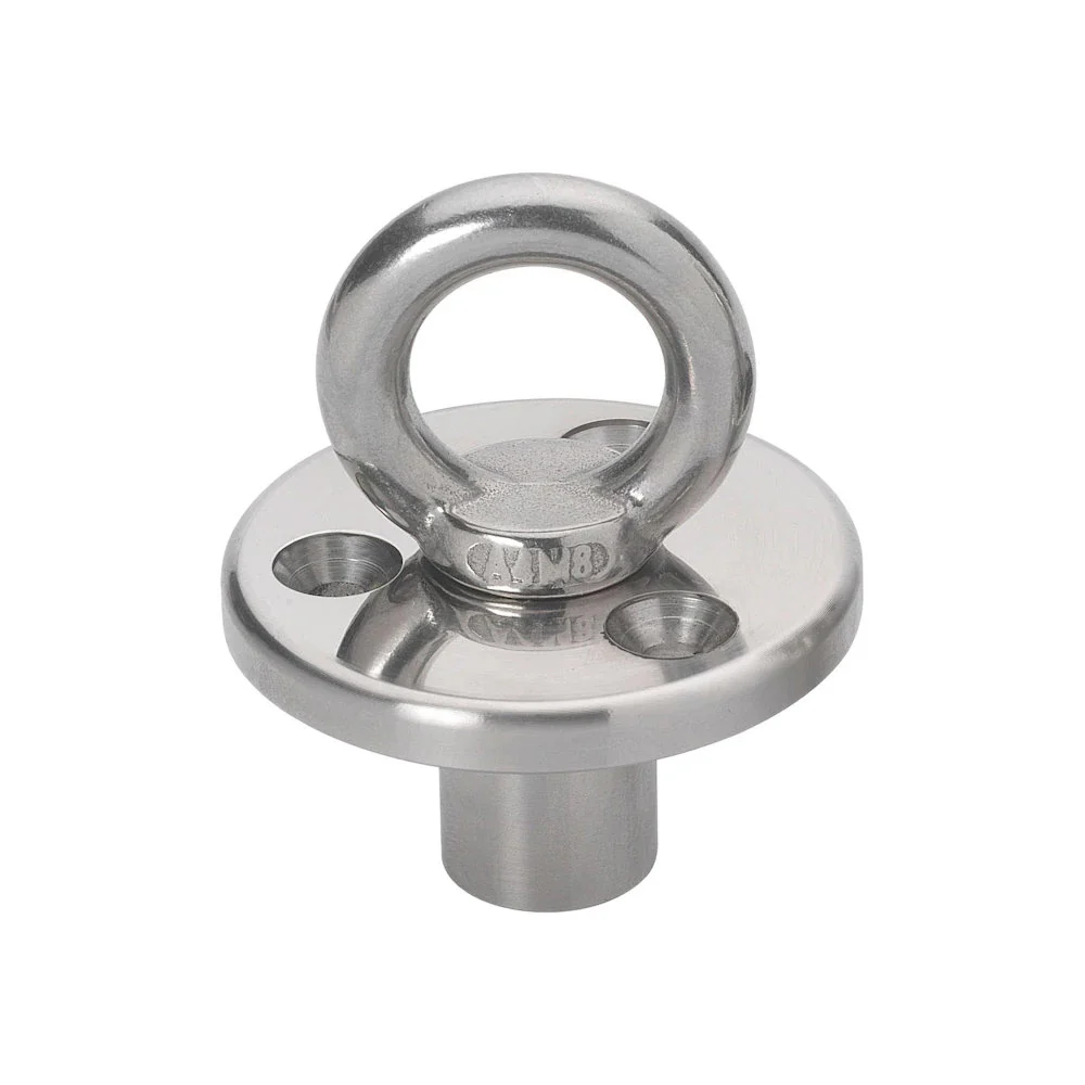 Barton Deck Plate w/Fixing  Eye w/Blanking Plug - M8 Eye [60360] - Fashionser