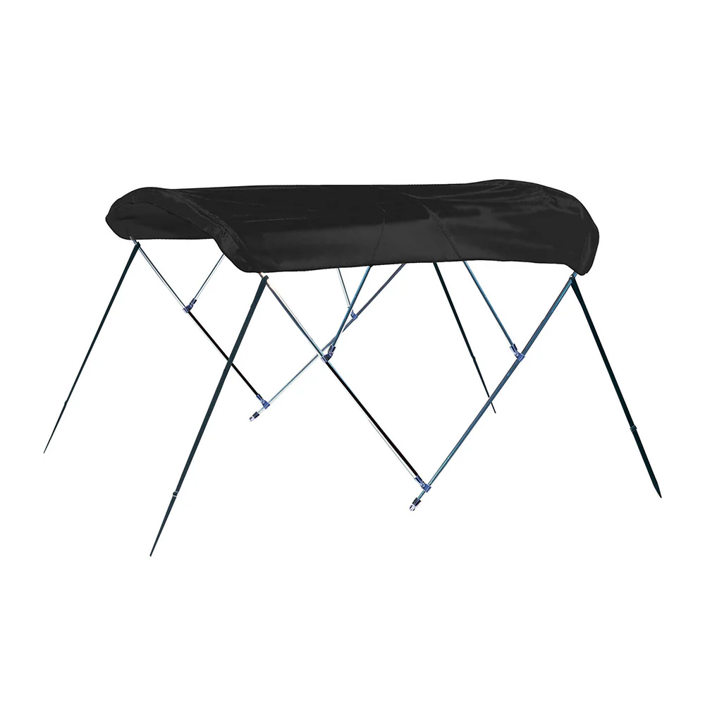 Carver 3 Bow 4675U Bimini Top with Boot - Black Acrylic [A4675UB-02] - Fashionser