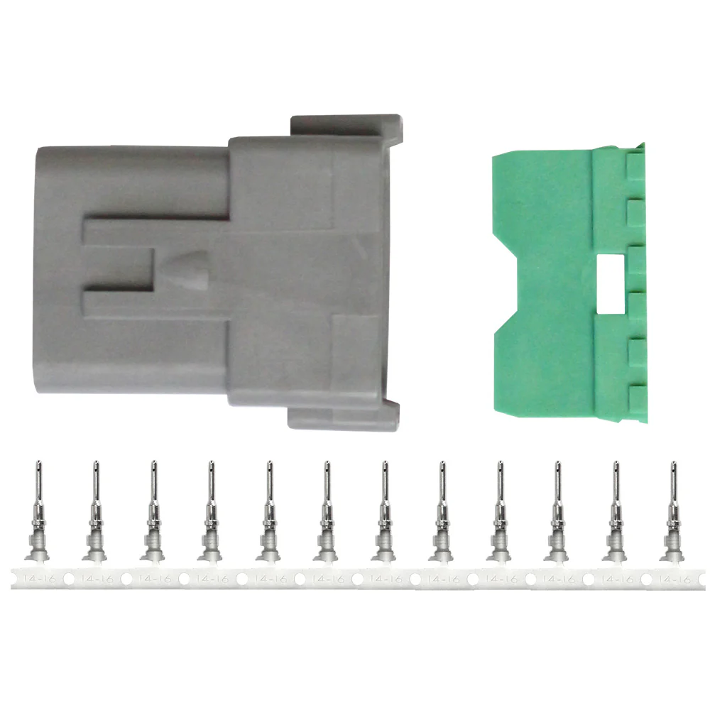 Pacer DT Deutsch Receptacle Repair Kit - 14-18 AWG (12 Position) [TDT04F-12RP] - Fashionser