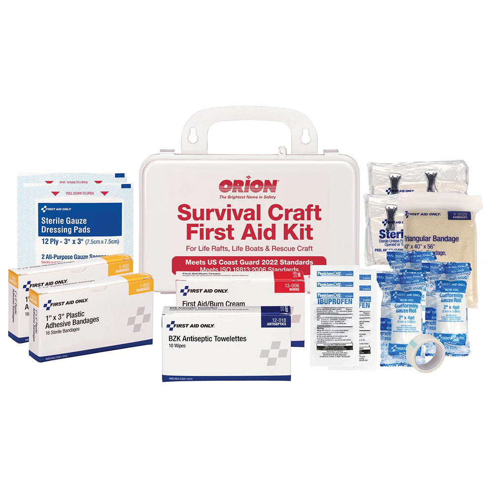 Orion Survival Craft First Aid Kit - Hard Plastic Case [816] - Fashionser