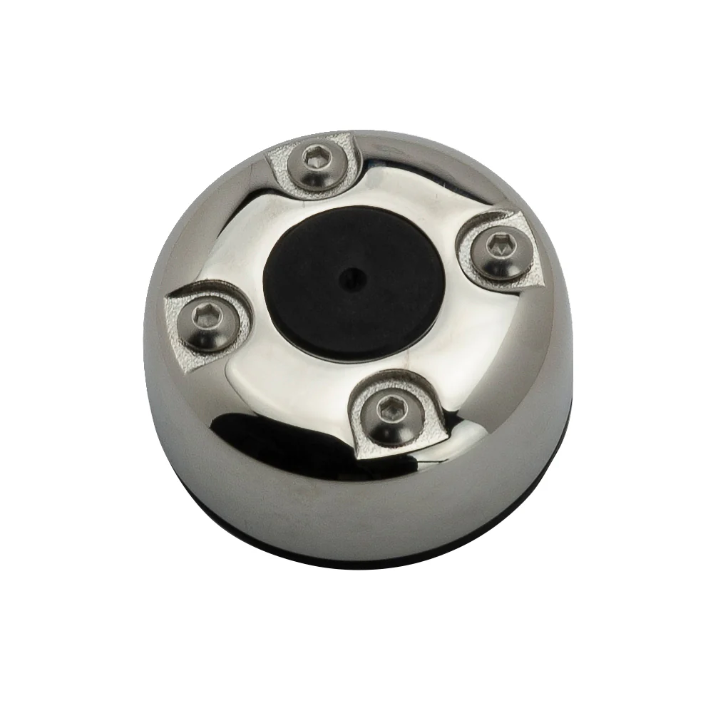 Seaview Polished Stainless Steel Cable Seal - 1 Cable (2-10mm) [CG20-SS] - Fashionser