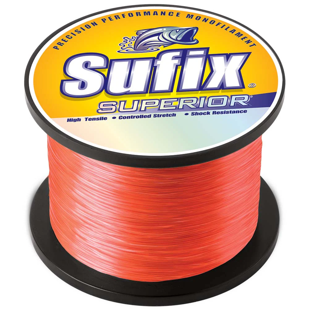 Sufix Superior Neon Fire Monofilament - 6lb - 2155 yds [636-106] - Fashionser